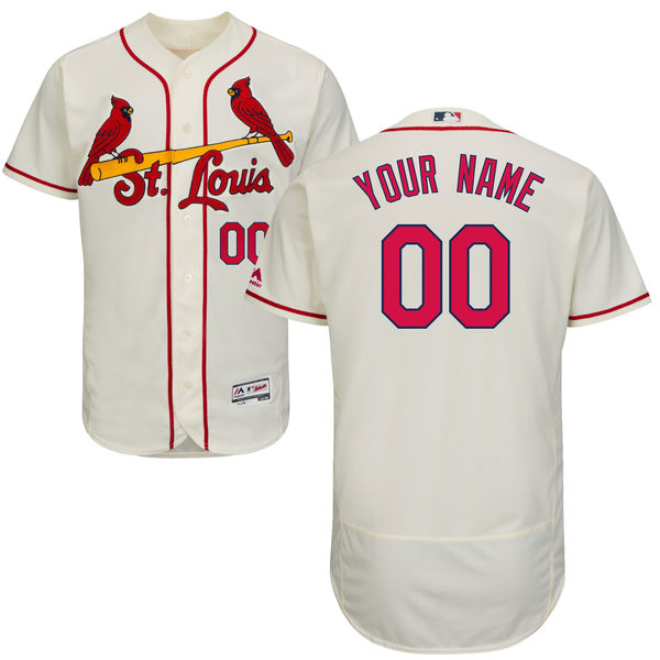 Men's St. Louis Cardinals Flex Base Custom Jersey MLBC0020